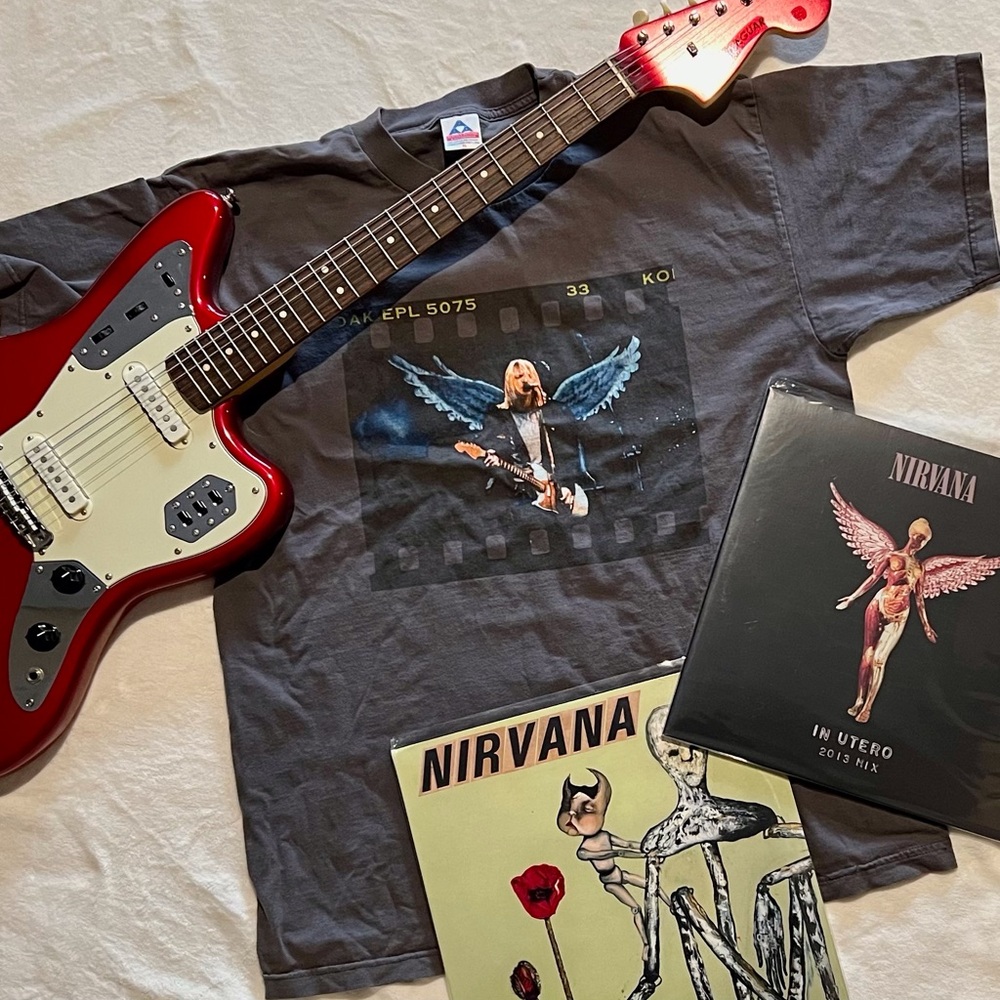 Nirvana Kurt Cobain Vintage T-shirt (1999)